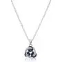 Crystalline Azuria Round Colorful Multi Blue Simulated Sapphire White Cubic Zirconia Crystals Jewellery Set Pendant Necklace 18'' Earrings 18 ct Rose Gold Plated 18K White Gold Plated for Costume Jewelry Sets for Women