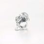 EVESCITY Limited Edition Gargoyle 925 Sterling Silver Bead for Charms Bracelets for Charm Bracelets Like Pandora & Others Best Jewelry Gifts for Hunchback of Notre Dame Fans Halloween