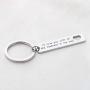 Couple Keychain Quote Gift I’ll Love You With All The Madness In My Soul Keychain Valentines day Jewelry