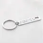 Couple Keychain Quote Gift I’ll Love You With All The Madness In My Soul Keychain Valentines day Jewelry