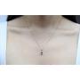 Gin & Grace 10K Yellow Gold Genuine Tanzanite Diamond (I1,I2) Pendant for Women