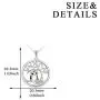 YFN Sterling Silver Tree of Life Necklace for Women, Owl Pendant Necklace Owl Gifts for Owl Lover Jewelry for Women YFN Sterling Silver Tree of Life Necklace for Women, Owl Pendant Necklace Owl Gifts for Owl Lover Jewelry for Women