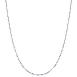 Sterling Silver 1.5mm Classic Italian Box Chain Necklace, 16'' - 30''