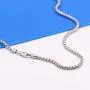 Dankadi Charm Jewelry Womens Original 925 Silver Necklace Minimalist 3MM Box Chain Unisex Chokers Necklaces Accessories Lobster Claw Clasp Dankadi Charm Jewelry Womens Original 925 Silver Necklace Minimalist 3MM Box Chain Unisex Chokers Necklaces Accessories Lobster Claw Clasp
