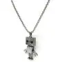 Tiny Cute Robot Necklace for Men, Movable Robot Pendant Necklace with 27.6” Chain, Punk Rock Robot Amulet Necklace, Hip Hop Necklace, Cool Jewelry Gift for Men Boys Tiny Cute Robot Necklace for Men, Movable Robot Pendant Necklace with 27.6” Chain, Punk Rock Robot Amulet Necklace, Hip Hop Necklace, Cool Jewelry Gift for Men Boys