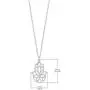 Boma Jewelry Sterling Silver Hamsa Hand Necklace, 18 Inches Boma Jewelry Sterling Silver Hamsa Hand Necklace, 18 Inches