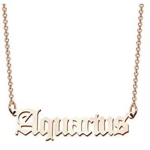 FAADBUK Zodiac Jewelry Zodiac Signs Necklace Constellation Birthday Gift for Her Girl Women