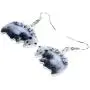NEWEI Acrylic Possum Didelphid Earrings Dangle Drop Unique Animal Jewelry For Women Girl Charm Gift