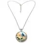 Blazing Autumn Necklace/Humming Bird Silver Pendant Necklace Blazing Autumn Necklace/Humming Bird Silver Pendant Necklace