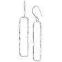 Silpada Balancing Act Drop Earrings in Hammered Sterling Silver