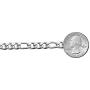 Savlano 925 Sterling Silver 5.5mm Italian Solid Figaro Link Chain Necklace with Gift Box for Men & Women - Made in Italy