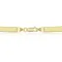 925 Sterling Silver Italian 14kGold Plated 40/50/60 Gauge 3mm/4.2mm/5mm Herringbone 7’’, 16’’, 18’’, 20’’ Chain Necklace Jewelry for Women or Teens (60 Guage-16)