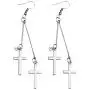 epiphaneia Two Cross Dangle Earrings for Women Girls Stainless Steel. Christian & Religious Jewelry - Great Gifts for Mom, Daughter, Sister In Law - Mothers Day, Birthday, Christmas, Valentines Gift epiphaneia Two Cross Dangle Earrings for Women Girls Stainless Steel. Christian & Religious Jewelry - Great Gifts for Mom, Daughter, Sister In Law - Mothers Day, Birthday, Christmas, Valentines Gift