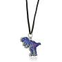 Ello Elli T-Rex Dinosaur Color Changing Mood Pendant Necklace for Boys & Girls