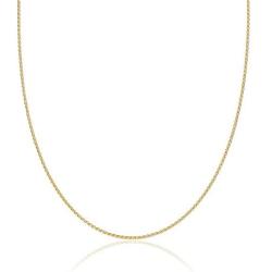 2mm thick 14k gold plated solid sterling silver 925 Italian SPIGA WHEAT chain necklace chocker bracelet anklet - 6'', 8'', 10'', 12'', 14'', 16'', 18'', 20'', 22'', 24'', 26'', 28'', 30'', 32'', 34'', 36'', 38'', 40''