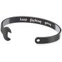 KEPKGO Original Wrench Design Inspirational Bracelet Jewelry, Keep Funking Going, Mantra Quote Engraved Motivational Cuff Bangle Gifts for Women Girls Daily Reminder Jewelry