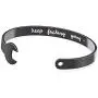 KEPKGO Original Wrench Design Inspirational Bracelet Jewelry, Keep Funking Going, Mantra Quote Engraved Motivational Cuff Bangle Gifts for Women Girls Daily Reminder Jewelry