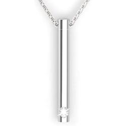 Ristake Urn Necklace for Ashes, Memorial Cremation Jewelry Stainless Steel Keepsake Jewelry