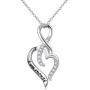 I Am Enough Jewelry Sterling Silver With CZ Pendant Necklace Anklet for Women