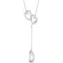 Sterling Silver 1/6ct TDW Diamond Heart Pendant Necklace (I-J, I2)