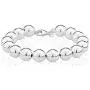 Miabella 925 Sterling Silver Italian Handmade 10mm Bead Ball Strand Bracelet for Women 7.25, 8 Inch Made in Italy Miabella 925 Sterling Silver Italian Handmade 10mm Bead Ball Strand Bracelet for Women 7.25, 8 Inch Made in Italy