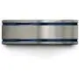 Chroma Color Collection Tungsten Carbide Wedding Band Ring 8mm for Men Women Green Red Blue Purple Black Copper Fuchsia Teal Double Line Flat Cut Brushed Polished Chroma Color Collection Tungsten Carbide Wedding Band Ring 8mm for Men Women Green Red Blue Purple Black Copper Fuchsia Teal Double Line Flat Cut Brushed Polished