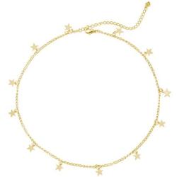 YANCHUN Star Choker Necklace Gold Star Necklace for Women Dainty Layer Necklaces for Teen Girls Gift