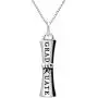 ALOV Jewelry Sterling Silver Graduation Diploma Pendant Necklace ALOV Jewelry Sterling Silver Graduation Diploma Pendant Necklace