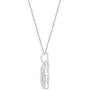 Elmas Round Natural Diamond Sterling Silver Diamond Heart Love Pendant Necklace for Teens Womens Elmas Round Natural Diamond Sterling Silver Diamond Heart Love Pendant Necklace for Teens Womens