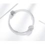 925 Sterling Silver Openwork Bead Charms Fit Pandora charms Bracelet and Necklaces Fit Women Wife Mom Daughter Christmas Birthday Gift