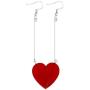 JoJo Bizarre Adventure Polnareff Earrings - Heart Puzzle Anime Earrings - Gift For Women and Girls