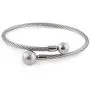 Starborn Genuine Muonionalusta Meteorite and Stainless Steel Bracelet