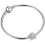 NanMuc White Paw Print Dog /Cat Birthday Gift Crystal Charms Beads for Pandöra charms Bracelets for Dog Daughter Mom Wife