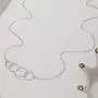 40th Birthday Gifts for Women - Sterling Silver Infinity 4 Circle 4 Decades Necklace, Mothers Day Jewelry 40th Birthday Gifts for Women - Sterling Silver Infinity 4 Circle 4 Decades Necklace, Mothers Day Jewelry