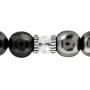 Believe London Hematite Magnetic Therapy Bracelet with Jewelry Bag & Meaning Card | Strong Elastic | Precious Natural Stones Healing