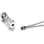 Silver Hourglass Glass Urn Necklace for Ashes Cremation Pendant Memorial Jewelry dad mom Silver Hourglass Glass Urn Necklace for Ashes Cremation Pendant Memorial Jewelry dad mom