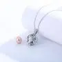 Cremation Jewelry for Ashes 925 Sterling Silver Tree of Life Urn Necklace of Ashes Memorial Keepsake Family Jewelry Gifts for Women