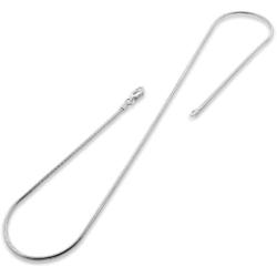 Pori Jewelers 925 Sterling Silver Italian Magic Snake Chain Necklace - 16''-30''