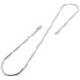 Pori Jewelers 925 Sterling Silver Italian Magic Snake Chain Necklace - 16''-30''