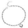 SLUYNZ Heart Bracelet for Women Teen Girls Sterling Silver Adjustable Endless Love Heart Link Bracelet SLUYNZ Heart Bracelet for Women Teen Girls Sterling Silver Adjustable Endless Love Heart Link Bracelet