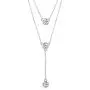 MUATOGIML 925 Sterling Silver Y-Shaped Love Heart Cross Double Layered Necklace Jewelry Gift for Women Girls MUATOGIML 925 Sterling Silver Y-Shaped Love Heart Cross Double Layered Necklace Jewelry Gift for Women Girls