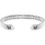 Joycuff Miscarriage Jewelry Memorial Gifts for Loss of Baby Daughter Sympathy Gifts Remembrance Bangle Bracelet Gifts for Women