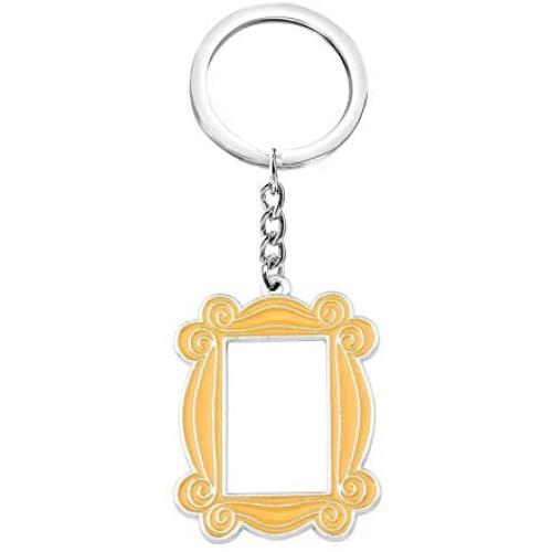 FAADBUK Friends TV Show Inspired Gift Monicas Door Frame Charm Keychain Friends Lover Gift Friends TV Show Jewelry