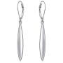 S925 Sterling Silver Vertical Dangle Drop Earrings Gifts for Women Men