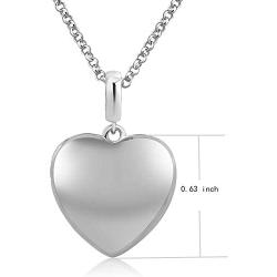 Jesse Ortega Photo Necklace Mama Bear I Love You to The Moon and Back Custom Personalized Picture Locket 925 Sterling Silver Pendant Mother Child