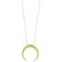 gorjana Womens Cayne Crescent Moon Pendant Necklace, 26 inch Long Delicate Strand Chain gorjana Womens Cayne Crescent Moon Pendant Necklace, 26 inch Long Delicate Strand Chain