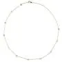 HONEYCAT Milky Way Disc Chain Necklace in Gold, Rose Gold, or Silver | Minimalist, Delicate Jewelry