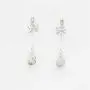 Beiswe 1 Pair Opal Drop Long Earrings Elegant Bowknot Tassel Earrings for Women and Girls Jewellery Christmas Gift (Silver) Beiswe 1 Pair Opal Drop Long Earrings Elegant Bowknot Tassel Earrings for Women and Girls Jewellery Christmas Gift (Silver)