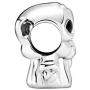 Woman, The Child, Black Enamel Charm fits Pandora Charms Bracelets for Woman-925 Sterling Silver Dangle Pendant Bead