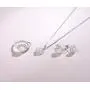 October Birthstone Sterling Silver White Opal Necklace/Earrings Halo Heart Pendant Stud Cubic Zirconia CZ Fire Opal Fine Jewelry for Women October Birthstone Sterling Silver White Opal Necklace/Earrings Halo Heart Pendant Stud Cubic Zirconia CZ Fire Opal Fine Jewelry for Women